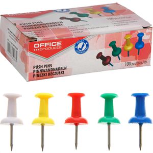 Pinnadeln Office-Products Kopf aus Kunststoff