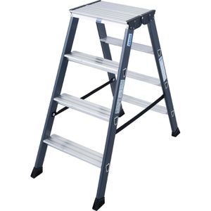 Stehleiter Krause Monto Sepro D, 125811, beidseitig begehbar