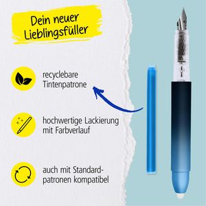 Produktbild für Füller Online magiXX Deeop Ocean, Feder M