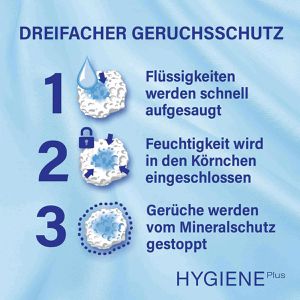 Produktbild für Katzenstreu Catsan Hygiene Plus, aus Quarzsand und Kalk