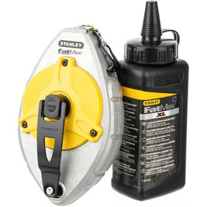 Produktbild für Schlagschnur Stanley 0-47-488, FATMAX Pro, Schnellkurbel, Set