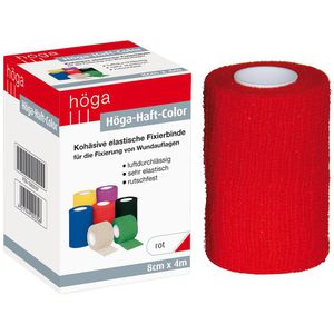 Fixierbinden Höga Haft Color, rot