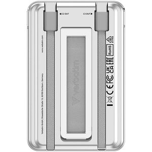 Produktbild für Powerbank Verbatim Charge &amp; Go 2C silber, 5000mAh