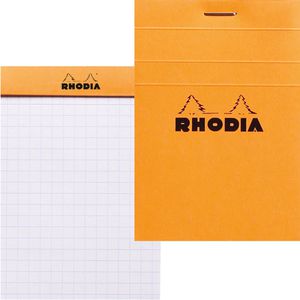 Produktbild für Notizblock Rhodia 11200C, orange, A7