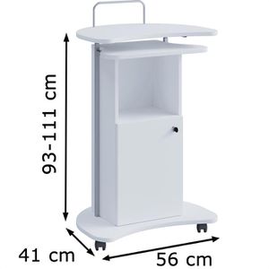 Produktbild für Stehpult VCM Komil 913244, aus Holz