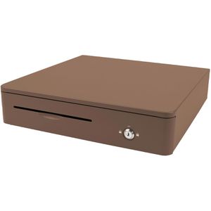 Produktbild für Kassenschublade Olympia M 405 Color braun, 40,5 x 40 cm