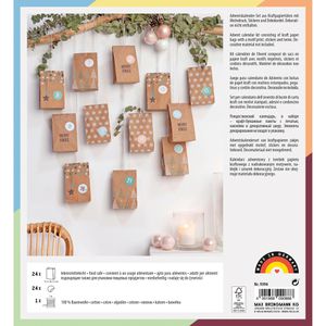 Produktbild für Adventskalender Folia 9396 Nature