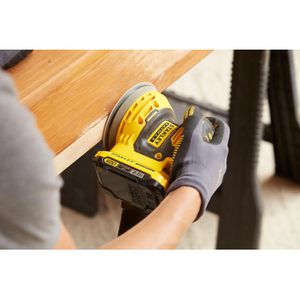 Produktbild für Exzenterschleifer Stanley FATMAX V20, SFMCW220D1S-QW, Akku