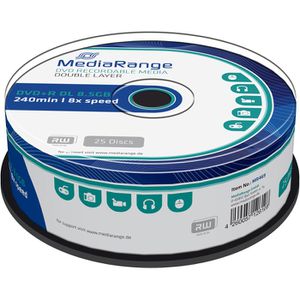 Produktbild für DVD-Rohlinge MediaRange MR469, DVD+R
