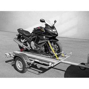 Produktbild für Spanngurt LAS 10323, gelb/orange, für Motorradtransport