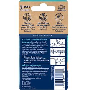Produktbild für Interdentalbürsten Dr.Best GreenClean, ISO-Größe 3