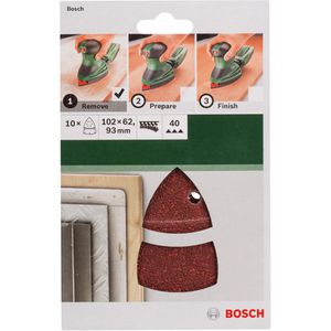 Produktbild für Schleifpapier Bosch 2609256A61, Körnung 40