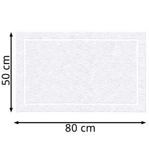 Produktbild für Badematte Zollner Starelba-W, 50 x 80 cm