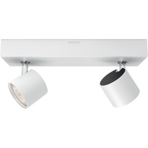 Deckenstrahler Philips Star WarmGlow, weiß mit LED