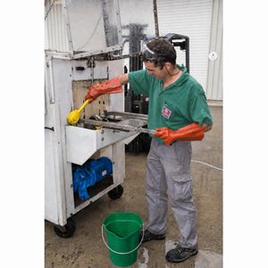Produktbild für Scheuerbürste Vikan langstielige Waschbürste, Kunststoff