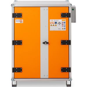 Produktbild für Akku-Ladeschrank CEMO Premium 8/10, mit 18 Steckdosen