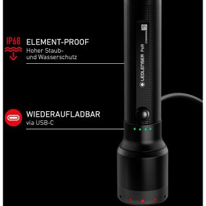 Produktbild für Taschenlampe Ledlenser P6R, LED, aufladbar