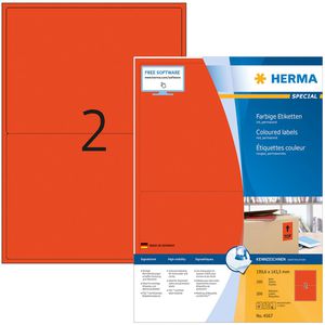 Produktbild für Universaletiketten Herma 4567, Special, rot