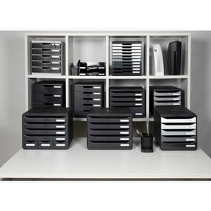 Produktbild für Schubladenbox Exacompta 301414D, Modulo, A4