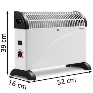 Produktbild für Konvektorheizung Trotec TCH 20 E, weiß
