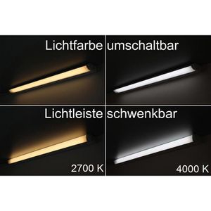 Produktbild für LED-Unterbauleuchte ChiliTec warm- &amp; neutralweiß