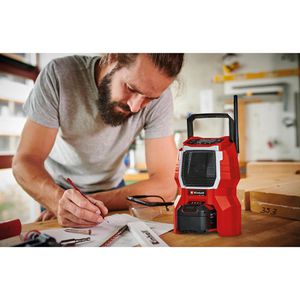 Produktbild für Baustellenradio Einhell TC-RA18LiBT-Solo, Akku 18V