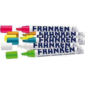 Kreidemarker Franken ZKM97, farbig sortiert