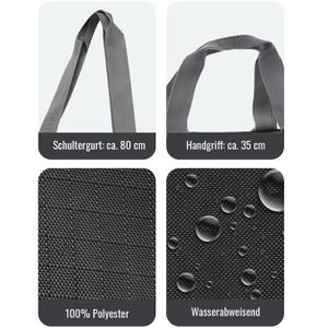 Produktbild für Einkaufstasche achilles AD315 Shoppertasche, schwarz