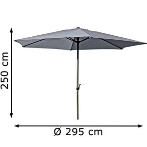 Produktbild für Sonnenschirm Garden-Pleasure 507248, rund