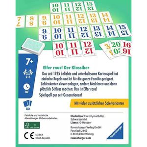 Produktbild für Kartenspiel Ravensburger 20945, Elfer raus!