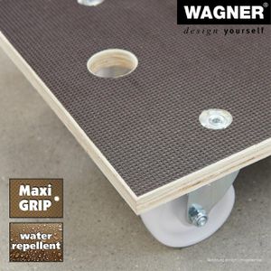 Produktbild für Möbelroller Wagner-System MM1609, Kunststoffrollen