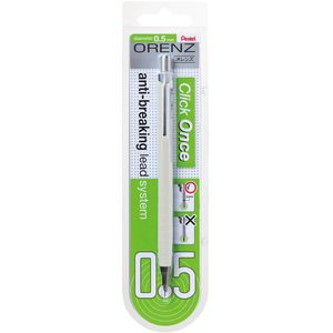 Produktbild für Druckbleistift Pentel Orenz, weiß, Kunststoff