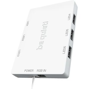 Produktbild für Gehäuselüfter Be-Quiet Light Wings PWM BL103, weiß