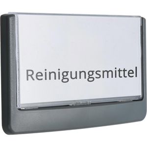 Produktbild für Türschild Böttcher-AG Premium, grau