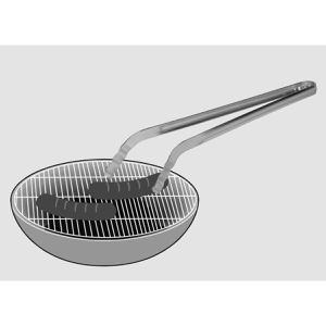 Produktbild für Grillzange Fackelmann Nirosta 40995