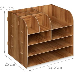 Produktbild für Schreibtisch-Organizer Relaxdays 10042746