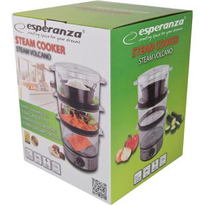 Produktbild für Dampfgarer esperanza Steam Volcano, EKG009, 400 Watt