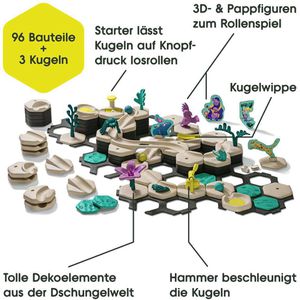 Produktbild für Murmelbahn Ravensburger GraviTrax Junior Starter-Set L Jungle
