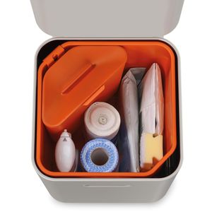 Produktbild für Mülleimer JosephJoseph Totem Compact 40 L, stein