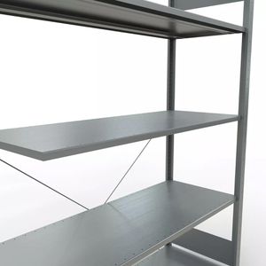 Produktbild für Anbauregal Schulte 12755-130, 5 Metallböden
