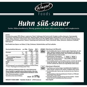 Produktbild für Fertiggericht Wingert-Foods Huhn süß sauer