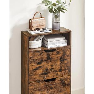 Produktbild für Schuhschrank Vasagle LBC040X01, vintage braun