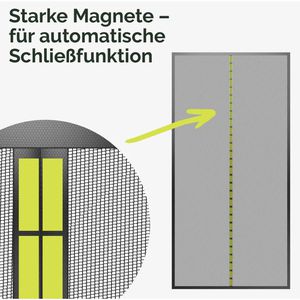 Produktbild für Fliegengitter Nematek NTK-MV01, schwarz