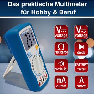 Produktbild für Multimeter PeakTech P 1035, digital, RMS