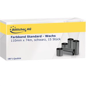 Farbband Böttcher-AG Standard für Zebra 2300,Wachs