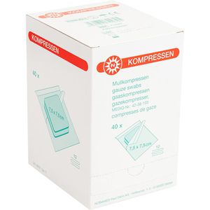 Produktbild für Mullkompressen Nobamed steril