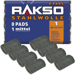 Produktbild für Stahlwolle RAKSO 010180, Pads, mittel 1