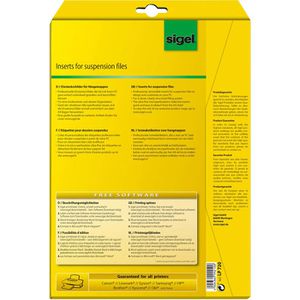 Produktbild für Beschriftungsschilder Sigel LP720