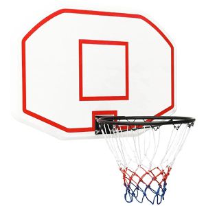 Basketballkorb vidaXL 93662, weiß, indoor & outdoor