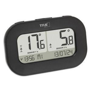 Produktbild für Thermometer TFA 30.3073.01, DOUBLE-CHECK, LC-Display, digital